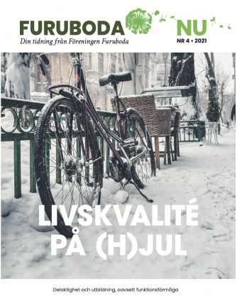 cykel i snö